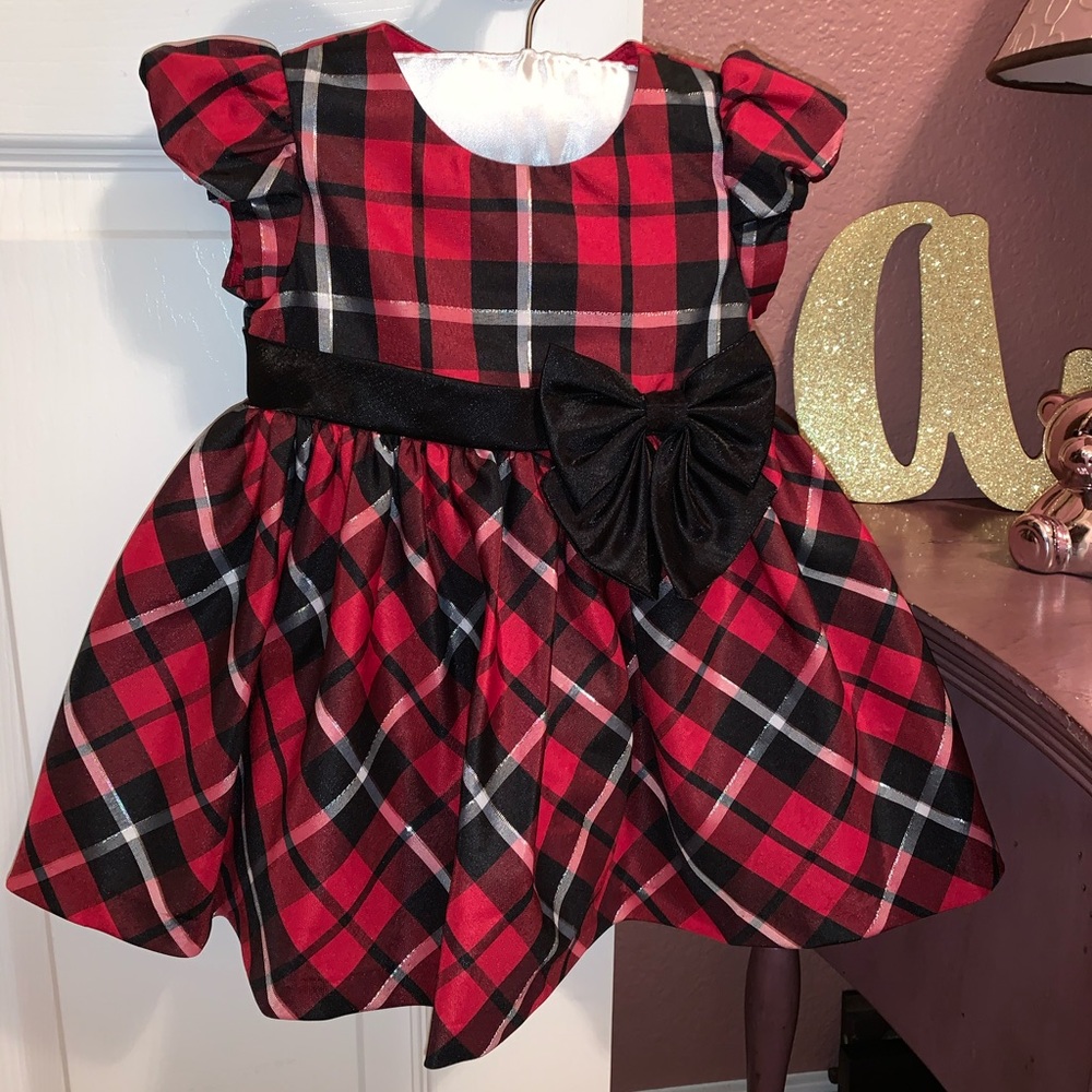 Beautiful Holiday Red Dress and Bloomer